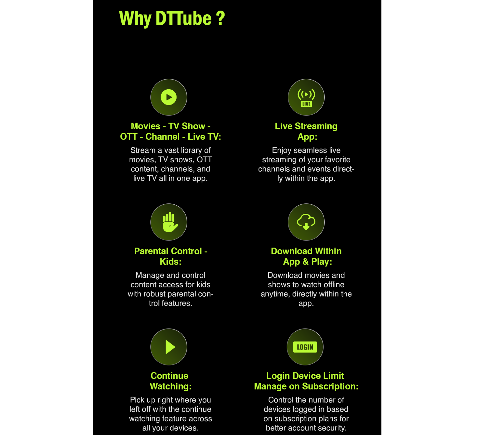 DTLive v1.6 Movie app source code